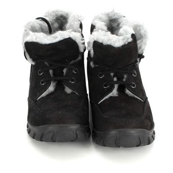 Dětské zateplené zimní boty černé