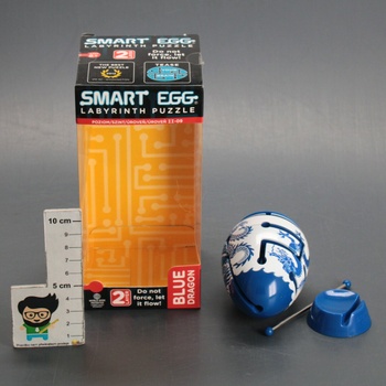 Hlavolam Smart egg modrý blue dragon