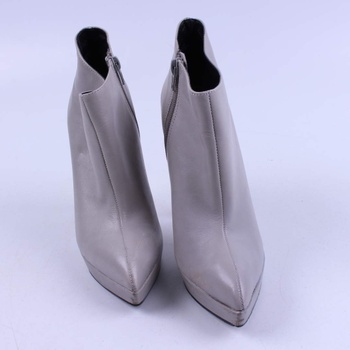Dámské boty kotníkové odstín šedé
