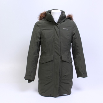 Pánský zimní kabát Schöffel, khaki s kapucí