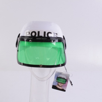 Policejní helma pro děti plastová Boland