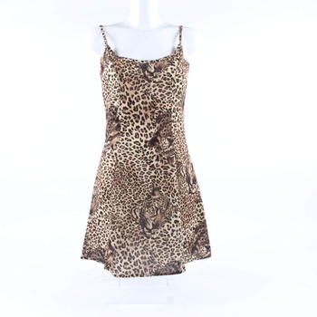 Dámské mini šaty  Bernotti s gepardím vzorem