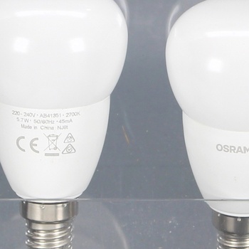 LED žárovka Osram E14 5,7 W - 4 ks