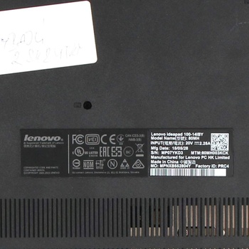 Notebook Lenovo IdeaPad 100-14IBY černý