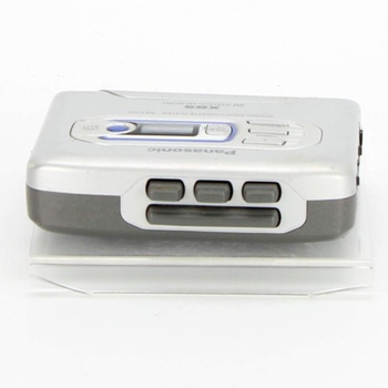 Walkman Panasonic RQ-C10V stříbrný