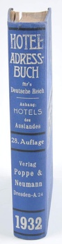 Katalog Hotel-Adressbuch für's deutsche Reich