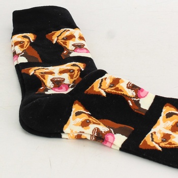 Pánské ponožky WeciBor s motivem psa
