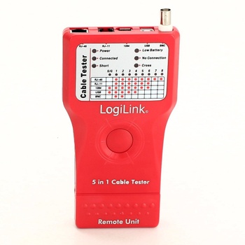 Kabel tester LogiLink 5v1 with Remote Unit