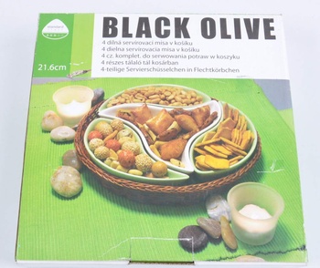 Servírovací mísa 4dílná Black Olive