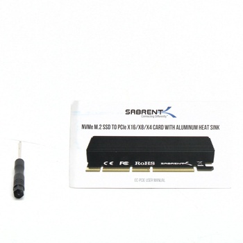 SSD Sabrent EC-PCIE NVMe M.2 PCIe Card w