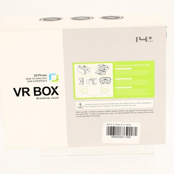 Černé 3D brýle VR Box 777-910 