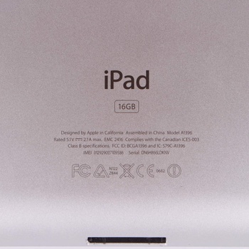 Apple iPad 2 16 GB stříbrný