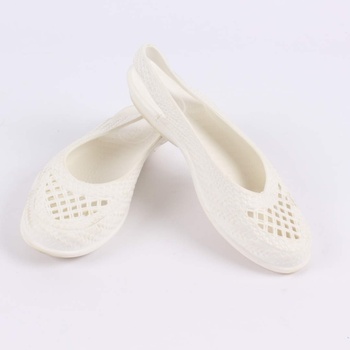 Dámská letní obuv gumová bílá