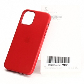 Kožené pouzdro na mobil Apple IPhone red