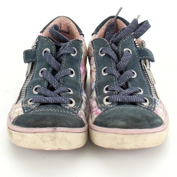 Dětská dívčí květovaná obuv 