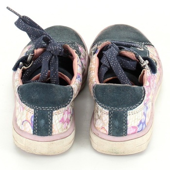 Dětská dívčí květovaná obuv 