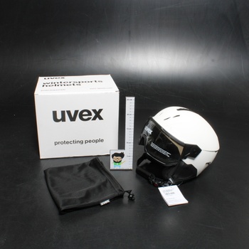 Lyžařská helma Uvex ‎S566260 bílá
