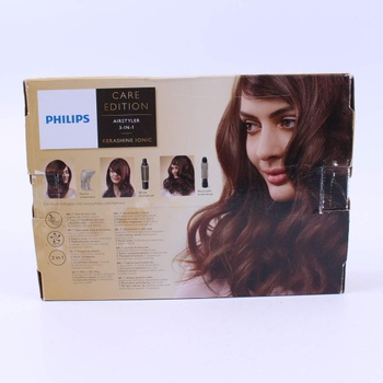 Kulmofén Philips HP8667 černozlaté barvy