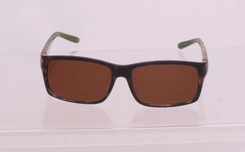 Sluneční brýle zelenohnědé tygrované