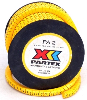 Značkovač kabelů Weidmüller Partex PA 2 7
