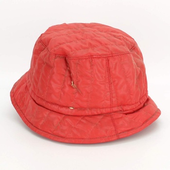 Dámský klobouk červené barvy