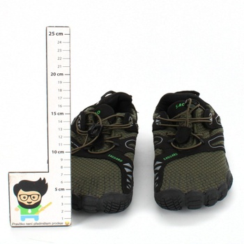Barefoot obuv Saguaro zelené a černé 44