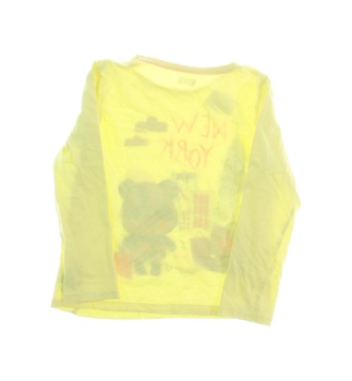 Dětské tričko F&F žluté s pandou 