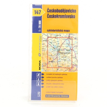 Cykloturistická mapa č. 147 Českobudějovicko