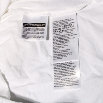 Pánské tričko Levis s logem bílé 
