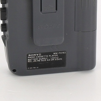 Walkman Sony WM-FX193 bílo šedý