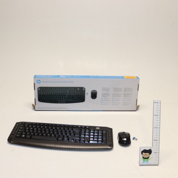 Set klávesnice a myši HP 3ML04AA černý