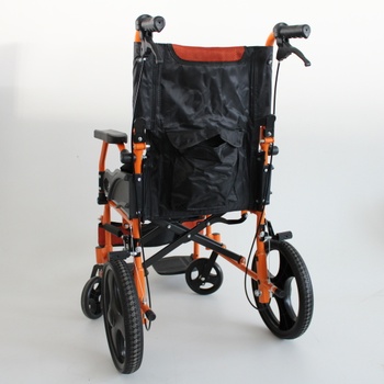 Invalidní vozík Mobiclinic černooranžový