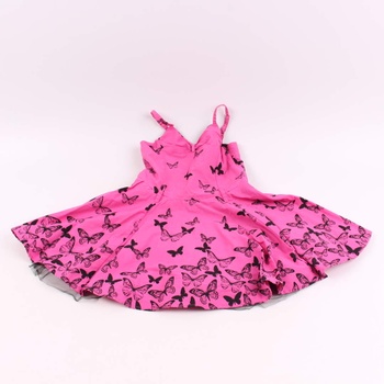 Dětské šaty růžové s motýli All Dressed Up