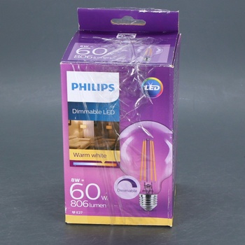 LED žárovka Philips stmívatelná 8W