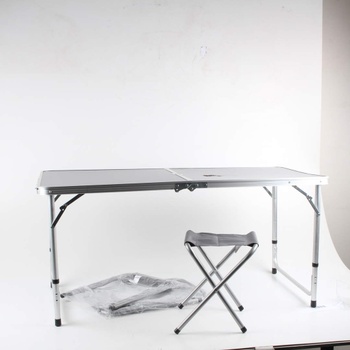 Rozkládací stůl + 4x rozkládací židle Amanka