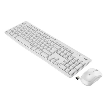 Set klávesnice a myši Logitech MK295 bílý