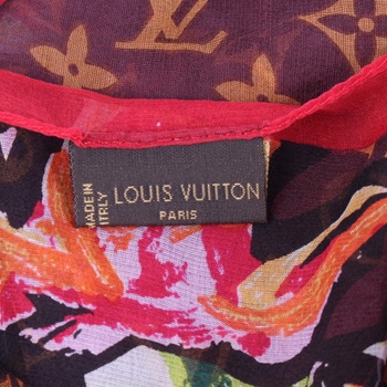 Dámský hedvábný šátek Louis Vuitton