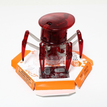 Robotická hračka Hexbug Pavouk červený