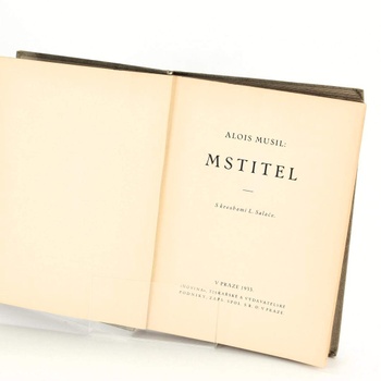 Kniha Mstitel - Alois Musil