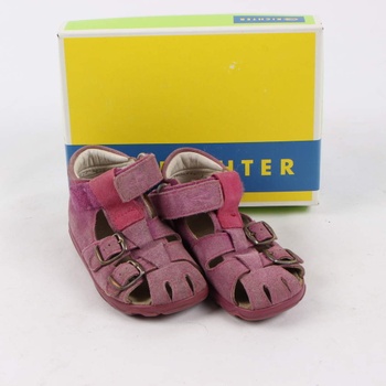 Dětské sandále Richter fialové barvy