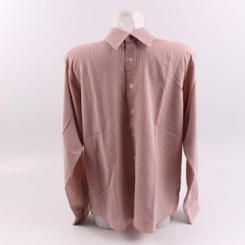 Pánská košile Philip Russel růžová s proužky