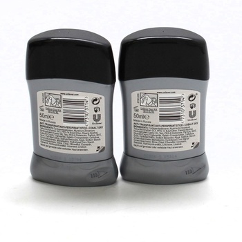 Tuhý deodorant Rexona Men Cobalt Dry - 2 ks