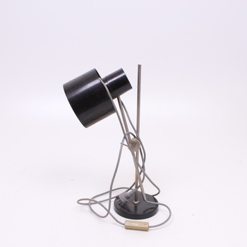 Stolní lampa s nastavitelnou výškou černá