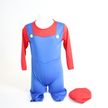 Dětský kostým Fyasa Mario vel. 110
