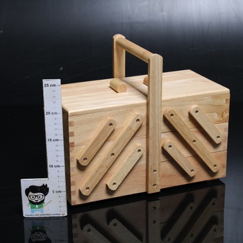 Dřevěný box na šití Prym 612546