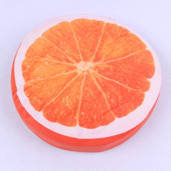 Podsedák na židli s motivem pomeranče