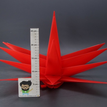 3D vánoční hvězda Kaspar 55 cm
