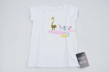 Dětské tričko s motivem zvířátek Gina