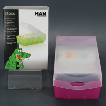 Kartotékový box Han 997 Croco růžový