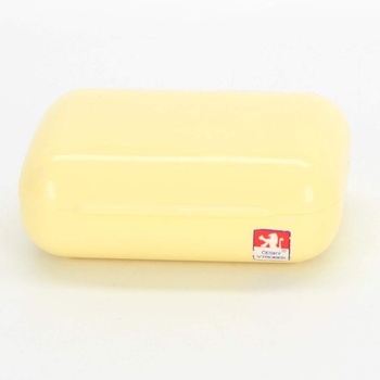 Obal na mýdlo plastový žlutý